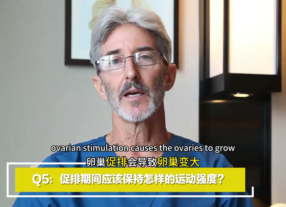 Gary Ramsey 医生讲解：促排期间应该保持怎样的运动强度？